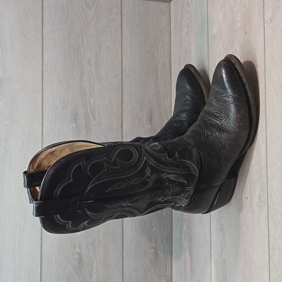 Nocona Mens Leather Western boots shoes sz 8 EE